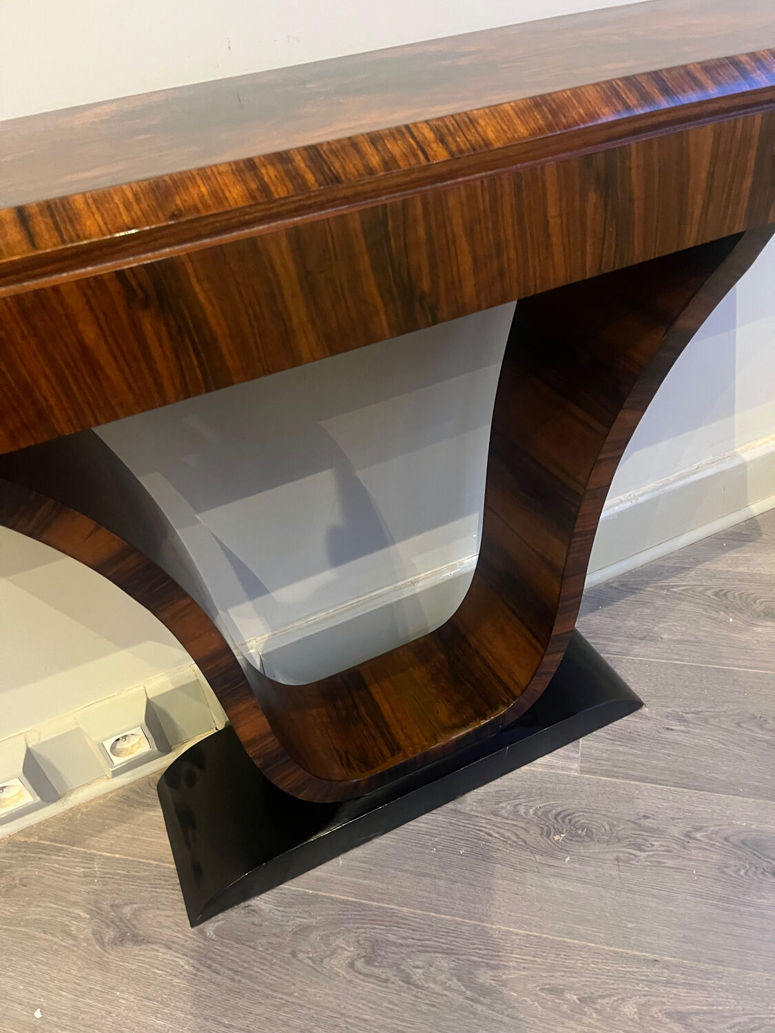 Art Deco pair of consoles