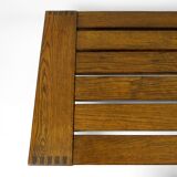 Set of 2 “dovetailed” coffee tables, 1970s
