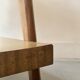 Mid-century honey wood bar trolley, French design 1950s