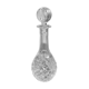 Vintage bohemian crystal decanter