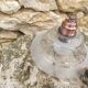 Lampe baladeuse globe vintage en verre