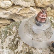 Lampe baladeuse globe vintage en verre