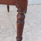 19th century walnut table