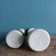 Stoneware soliflore vases