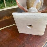 Vintage beige marble onyx lamp