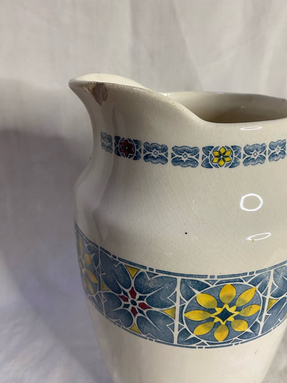 Antique toilet set - René Longchamp