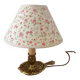 Vintage Brass Candle Bedside Lamp