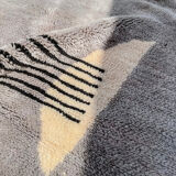 Berber checkerboard carpet