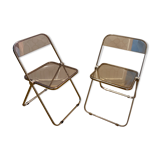 Paire de chaises Plia par Giancarlo Piretti