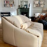 Chauffeuse Plumy Annie Hiéronimus pour Cinna