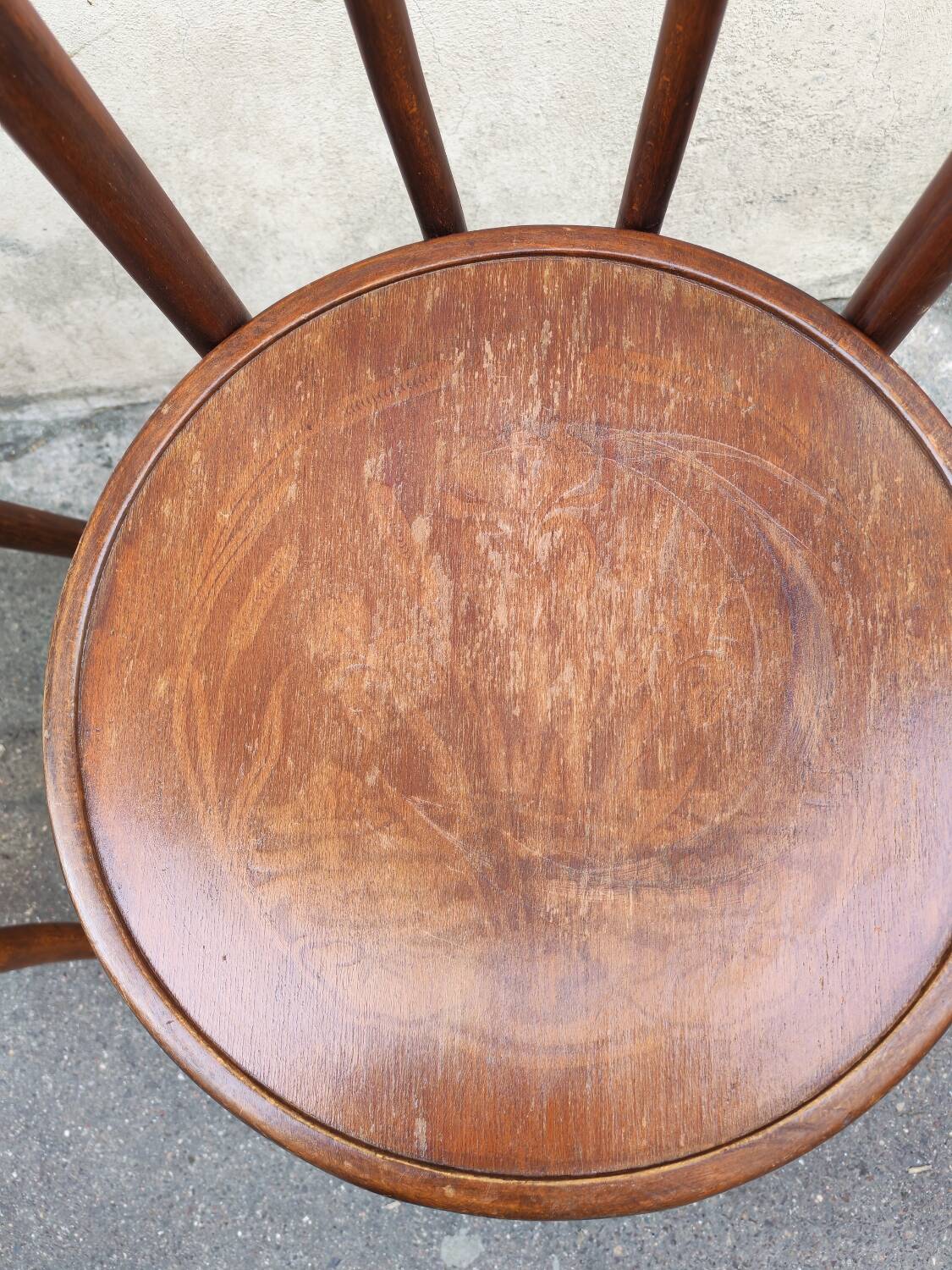 Paire de chaises bistrot 
