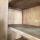 Antique oak display cabinet (renovated)