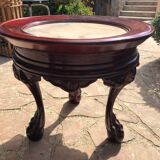 Coffee table on marble