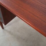 Teak desk, Danish design, 1970s, manufacturer: A.P. Møbler Svenstrup