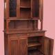 Large Art Nouveau walnut buffet
