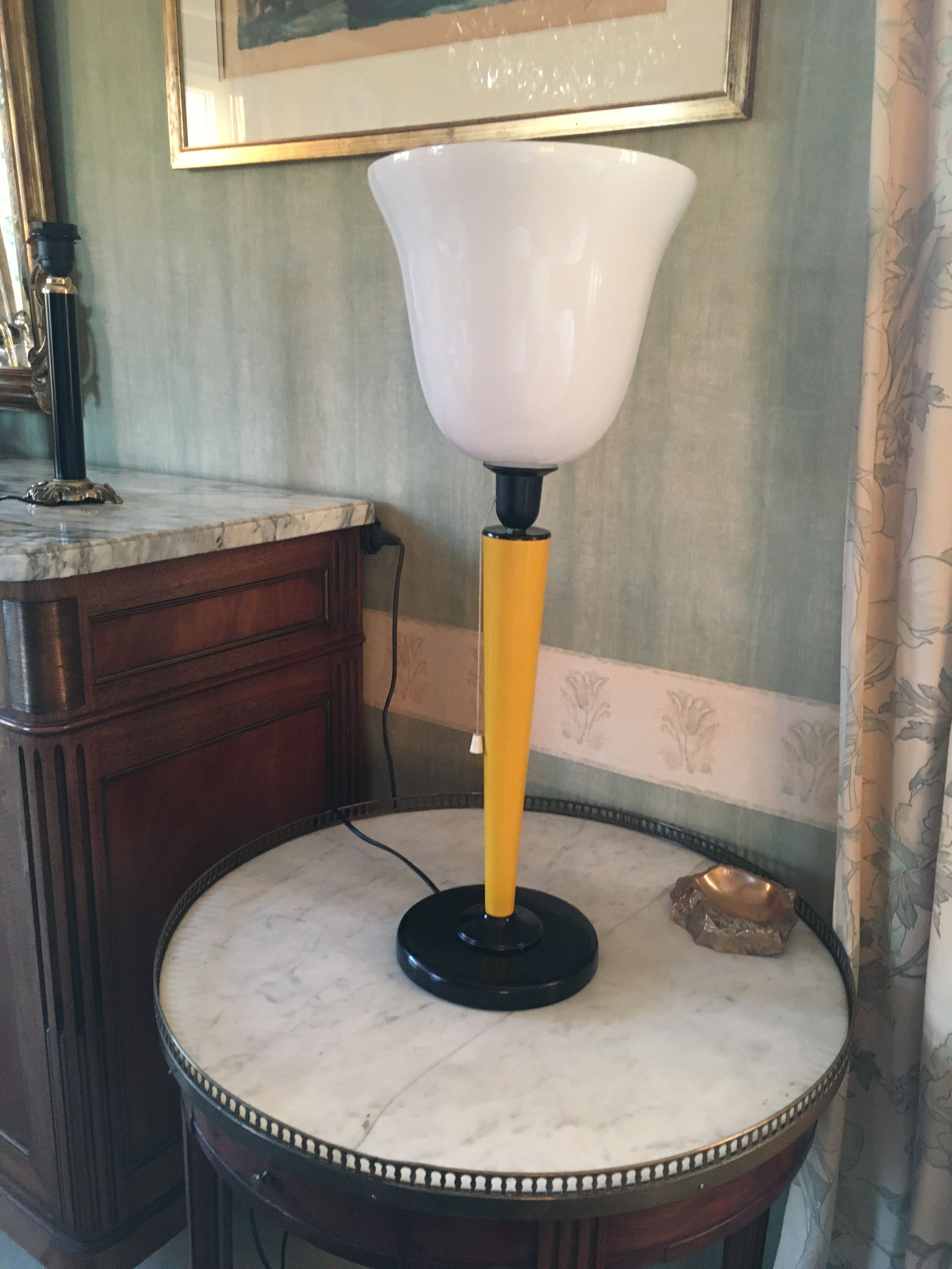 Lampe mazda art déco
