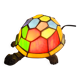 Tiffany Style lamp in the shape of a turtle from the 1980s.