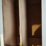 Buffet mado 50s white and brushed oak