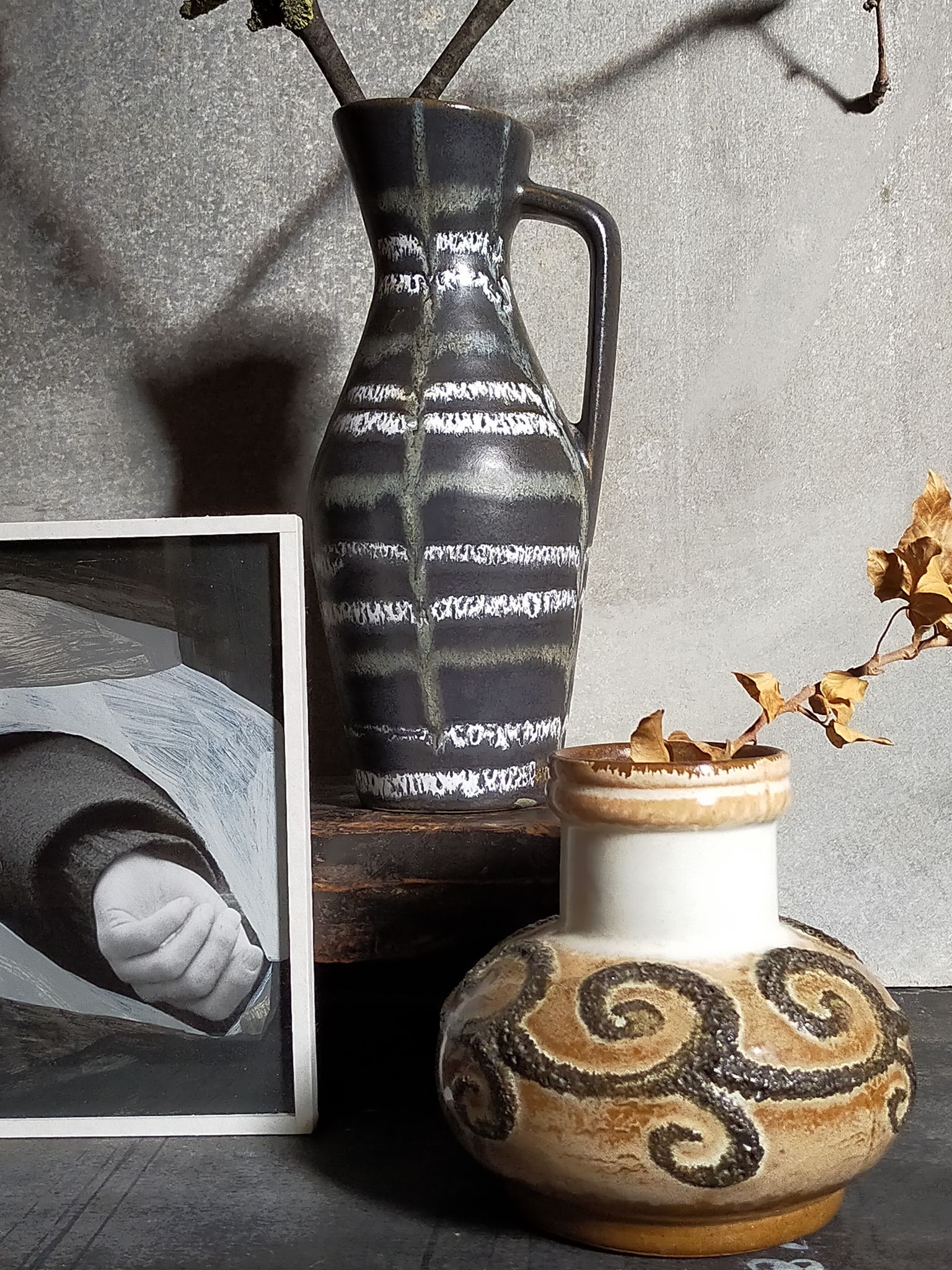 Vintage ceramic vase west-Germany