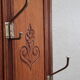 Wardrobe cabinet oak mantel in early XX °