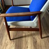 Sofa set, plus 2 Scandinavian armchairs