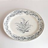 Large L.Lowe Terre de fer serving dish