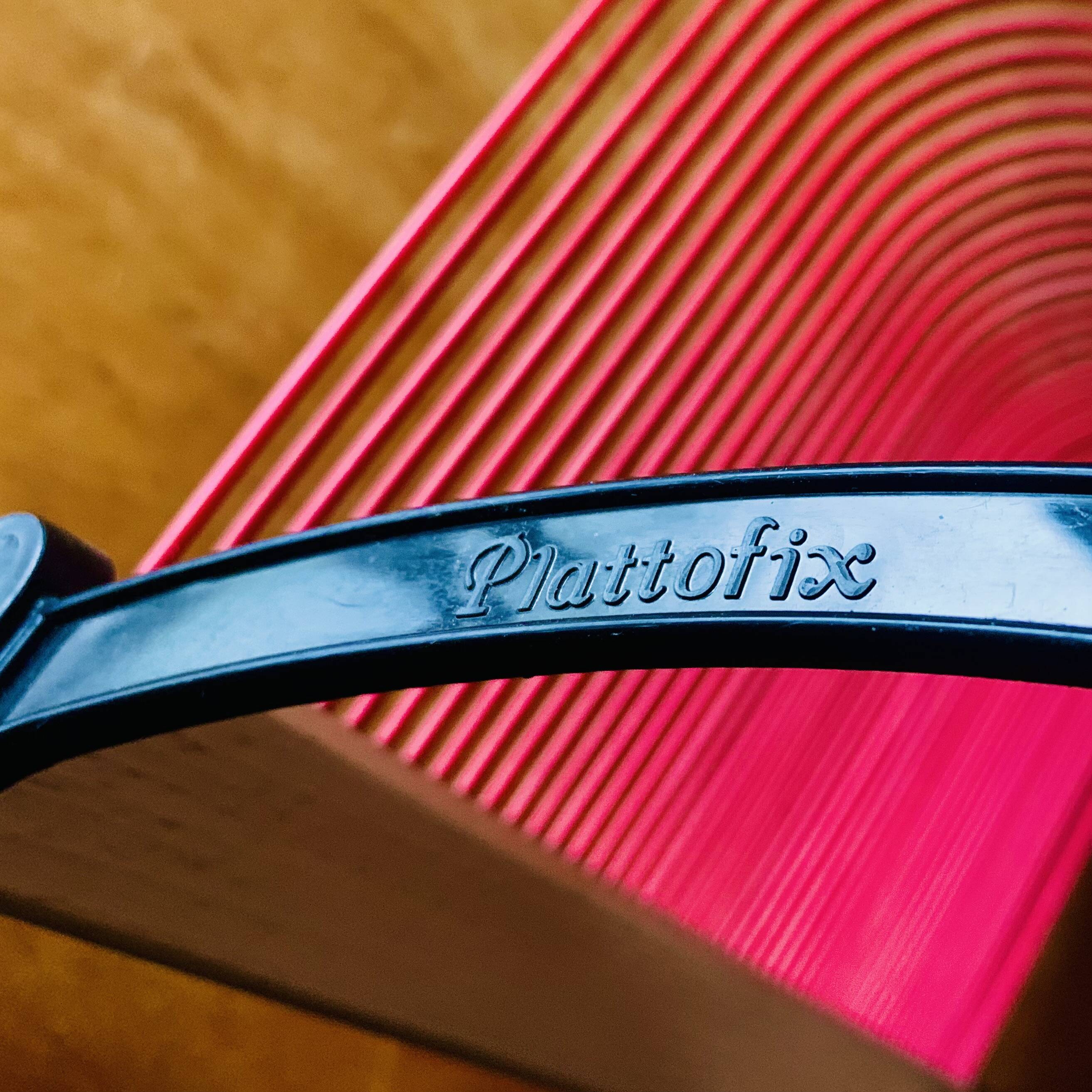 Plattofix vintage record holder for 50 vinyls