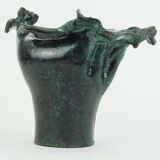 danish modern ceramic VASE bowl studio pottery conny walther demark 60s70s