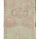 Handwoven antique anatolian beige runner rug 94 cm x 343 cm
