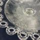 Cup on Vierzon glass pedestal, early 20th century