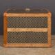 Antique 20thC French Hat Trunk In Chevron Canvas By Goyard, Paris c.1920