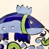 Tunisian dish blue fish