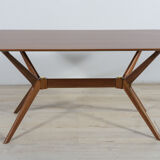 Table à manger en teck d’hélicoptère de G-Plan années 1960