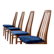 Page 1 sur 12 Chaises Eva Midcentury par Neils Koefoed du Danemark en teck e