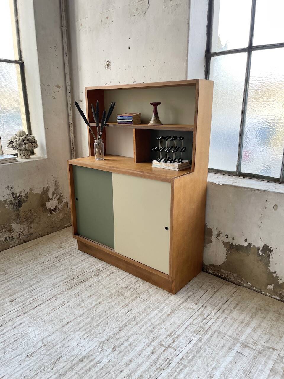 Teak bookcase from the 1950s