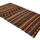 Anatolian handmade kilim rug 296 cm x 160 cm
