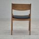 1960s, Danish design by Vestervig Eriksen for Brdr. Tromborg Møbelfabrik, new reupholstered.