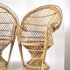 Paire de fauteuils Emmanuelle pour poupée années 70