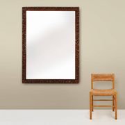 Rare large Antique Baroque or Rococo style hand carved oak mirror, France c