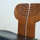 Afra & Tobia Scarpa ‘Africa’ Dining Chair – Walnut & Leather, 1975