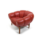 Croissant“ Easychair by Illum Wikkelsø 1950s