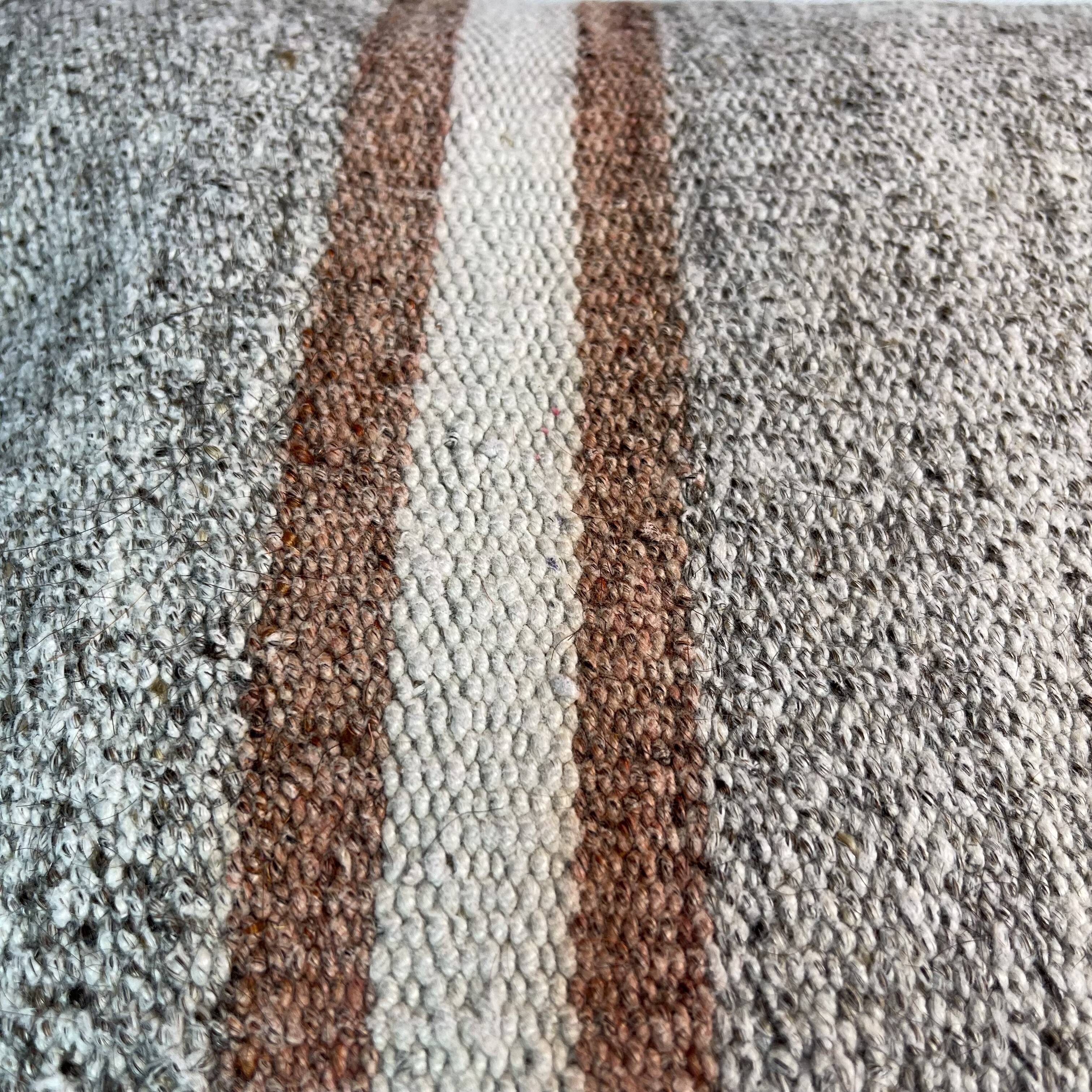 Vintage turkish kilim cushion cover