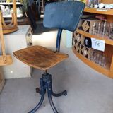 Antique postman's chair from Bienne, 1940/50