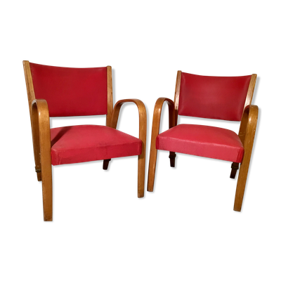 Paire de fauteuils Steiner