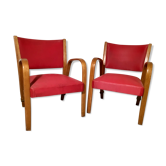 Paire de fauteuils Steiner