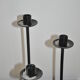 Bougeoir, candlestick 3 Scandinavian metal lights