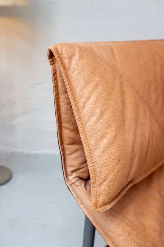 Vintage IKEA Skye Lounger Easy Chair Leather 90s