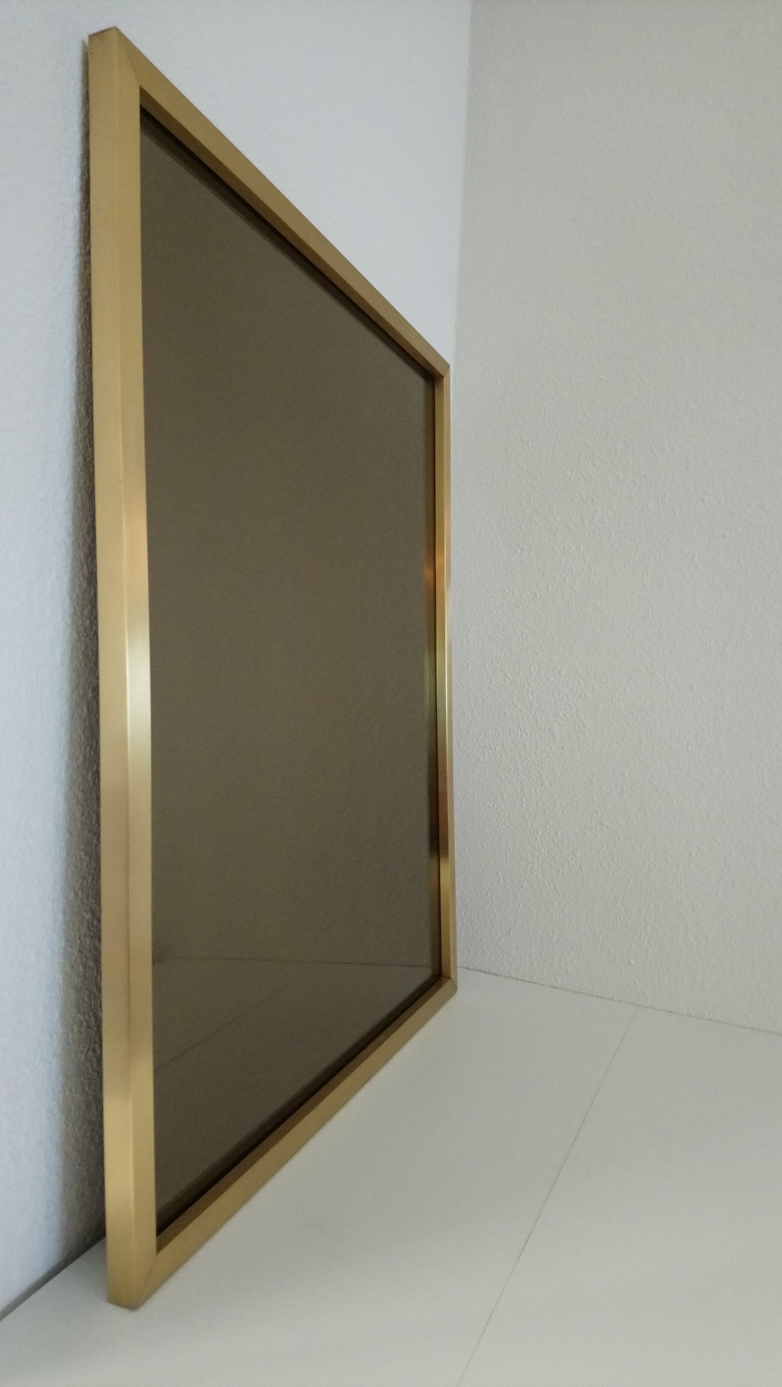 Miroir rectangulaire italien années 70 - 70x90cm