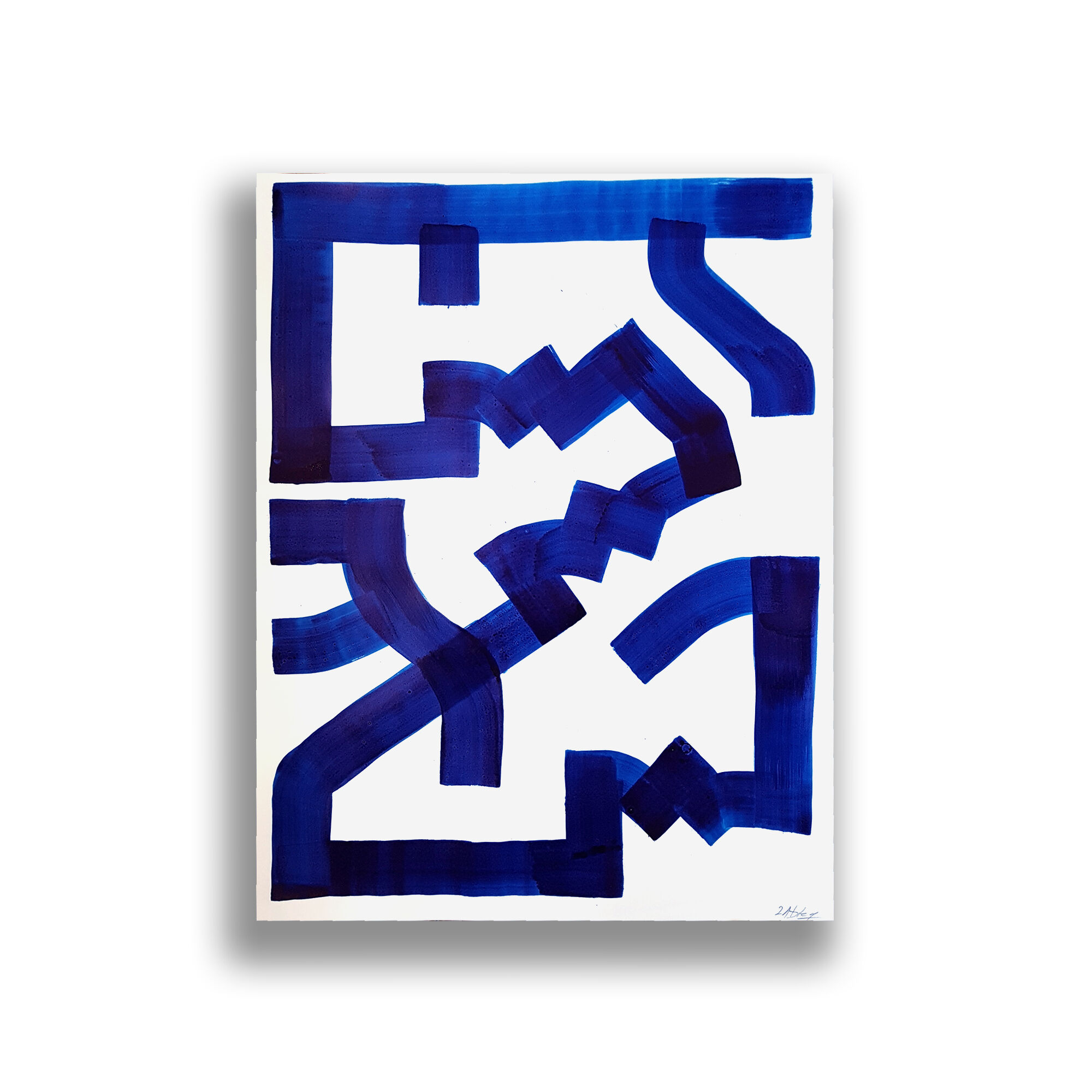 Painting on paper - Untitled