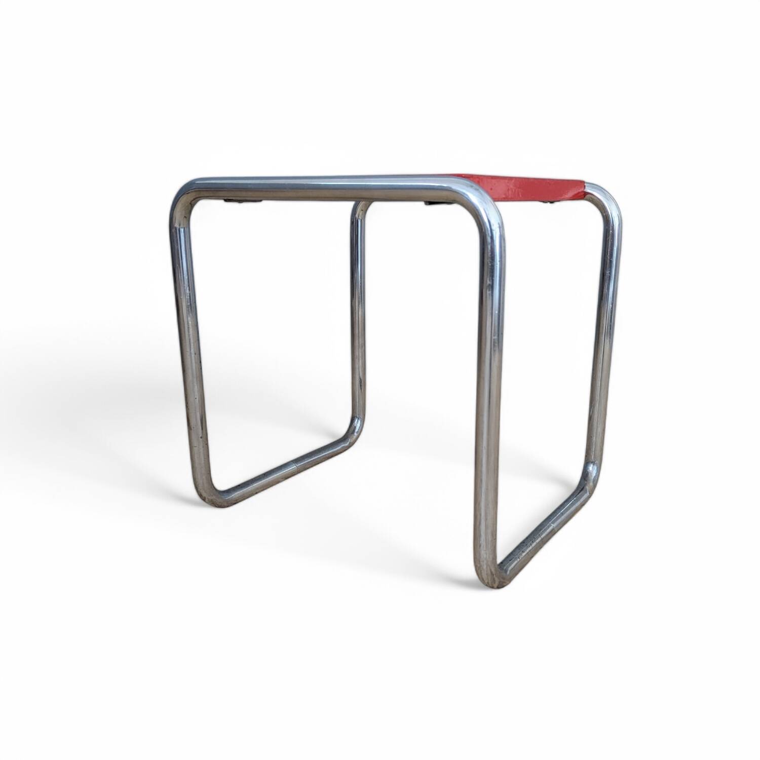 Tabouret de cantine Bauhaus B 9 de Marcel Breuer, années 1930